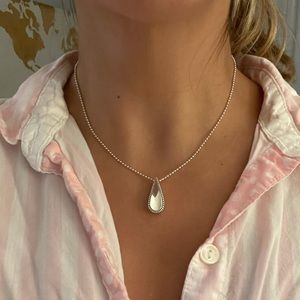 LAGOS signature caviar pendant necklace